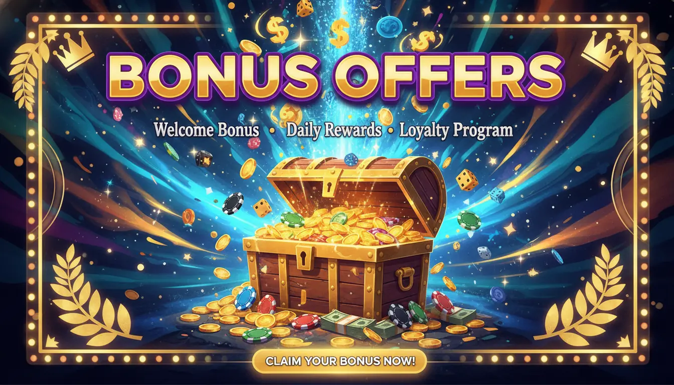 Bonus offers Spin casino